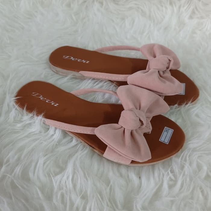 Sandal Teplek Wanita Pita SS1 Pink 2