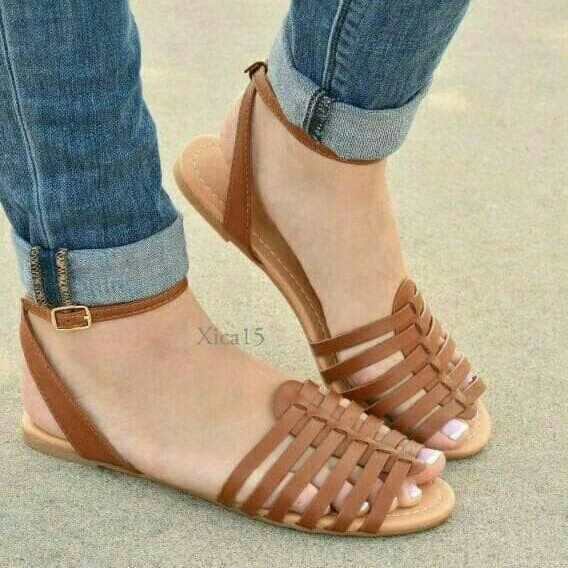 Sandal Wanita Flat Slop 2
