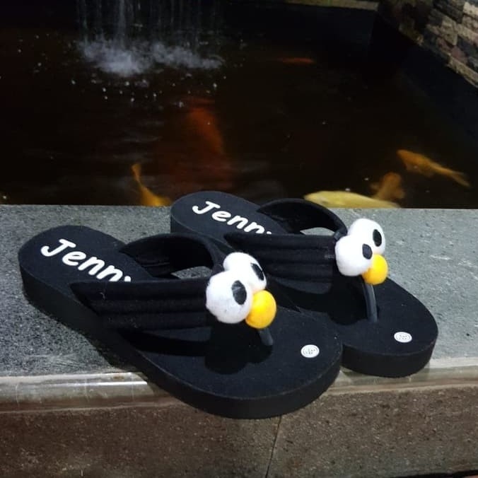 Sandal Wanita Jenny Eggsy Hitam 3