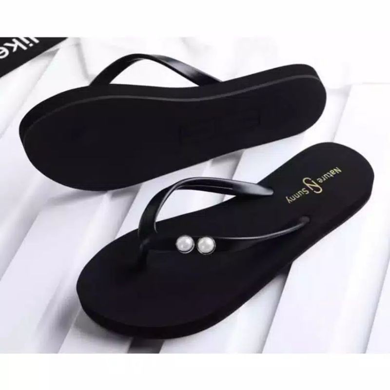 Sandal Wanita Jepit Mutiara 2