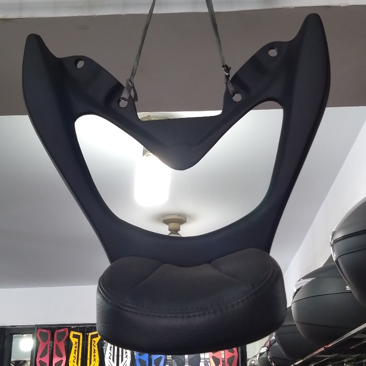 Sandaran Nmax Black Doff