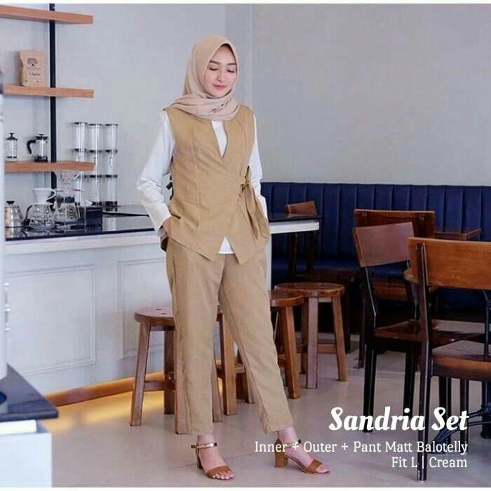 Sandria Set Cream