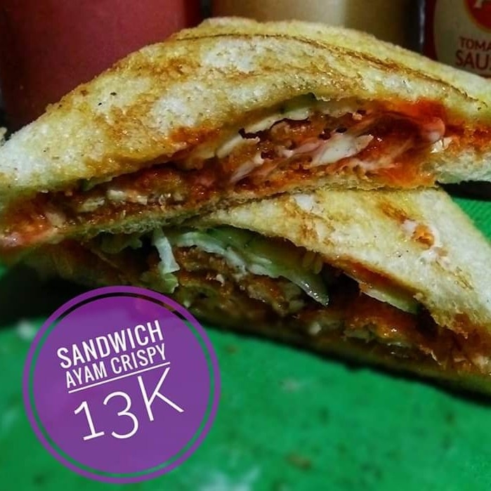 Sandwich Ayam Crispy