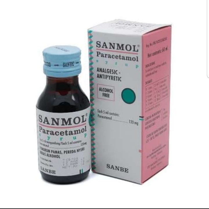 Sanmol Syrup 60ml 