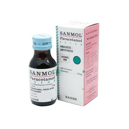 Sanmol Syrup Atau Paracetamol