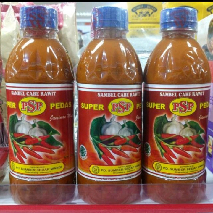 Saos Sambel Cabe Rawit PSP Botol