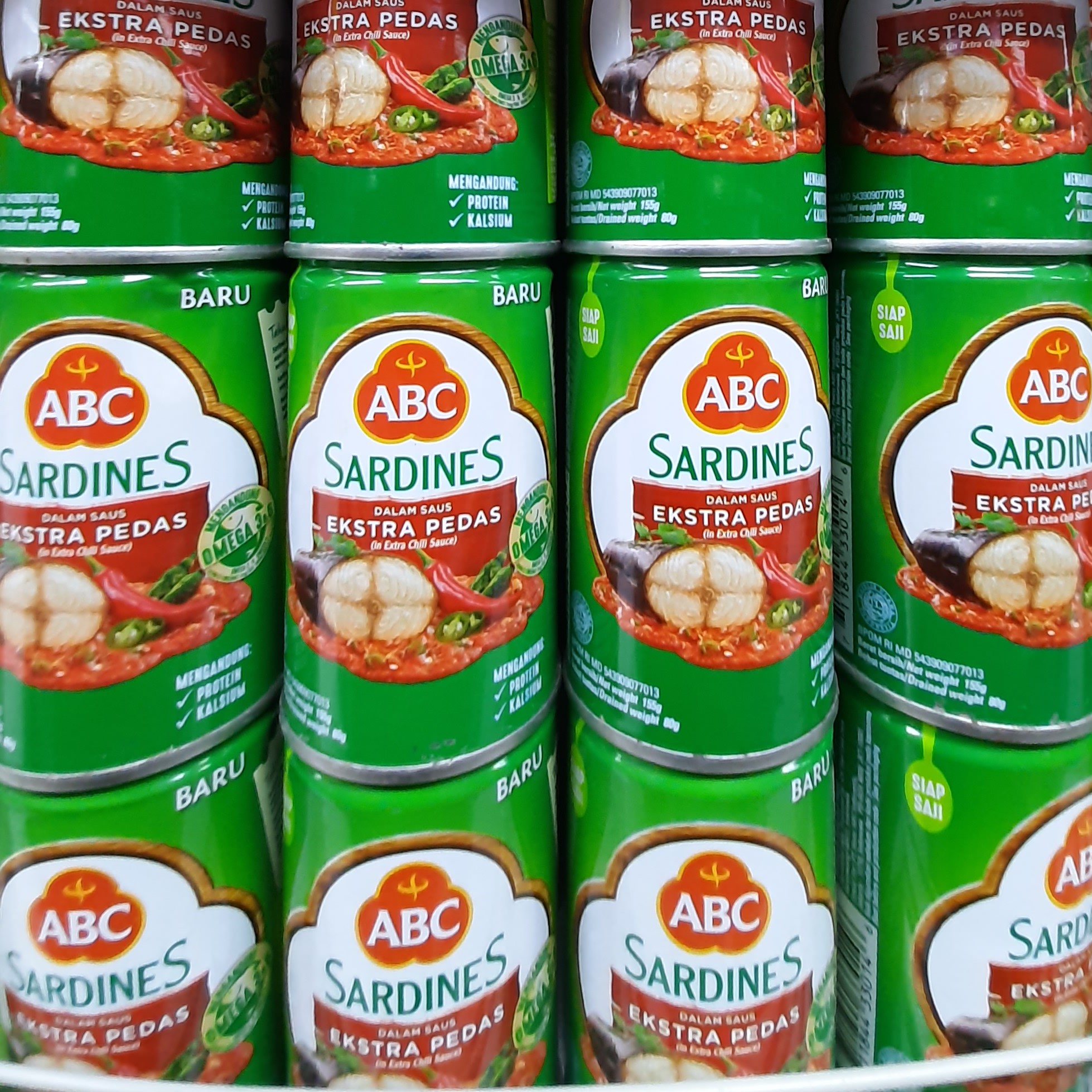 Sardines ABC Ekstra Pedas