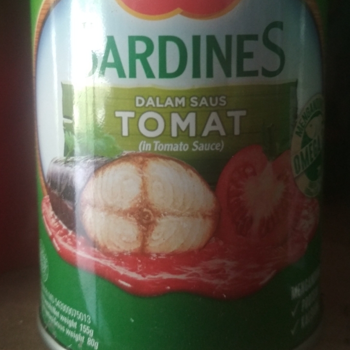 Sardines Tomat 155g