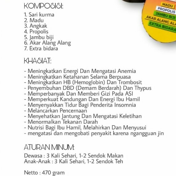 Sari Kurma Angkak Zeeida 3