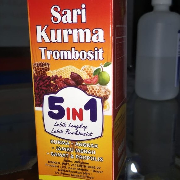 Sari Kurma Trombosit 280gr