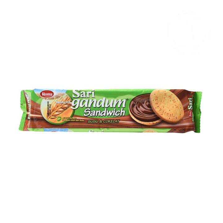 Sari Gandum Sandwich Susu & Cokelat 1 pcs