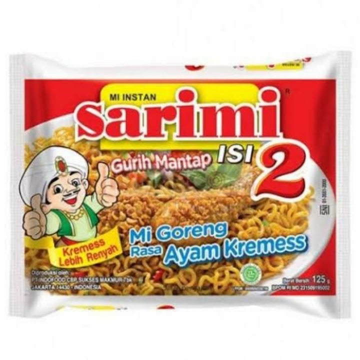 Sarimi 2 Ayam Kremes 