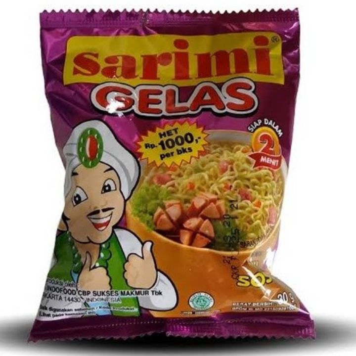 Sarimi Gelas Sosis Renteng