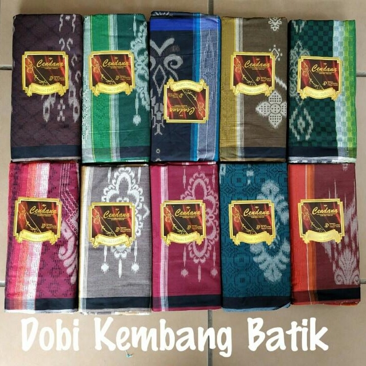Sarung Dobi Kembang Batik | Alfik Traiding