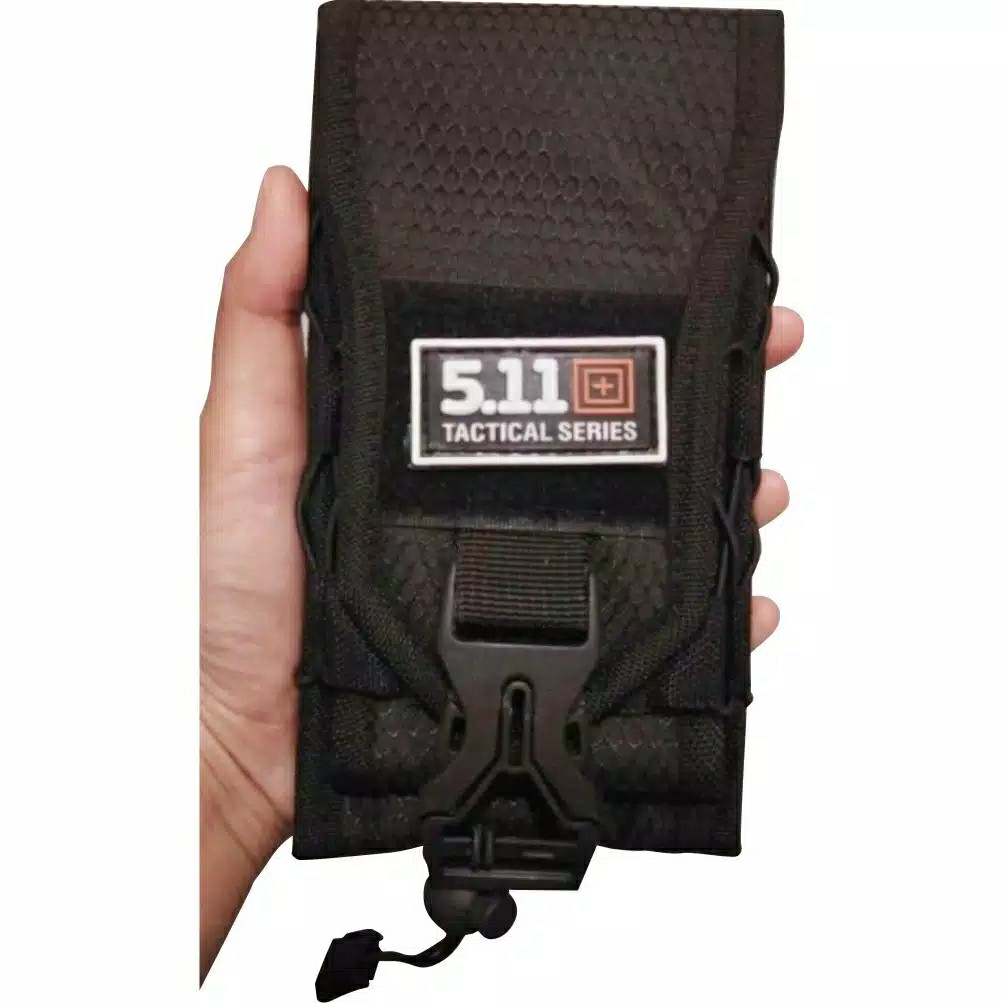 Sarung HP 511 Tactical double pouch model jaring