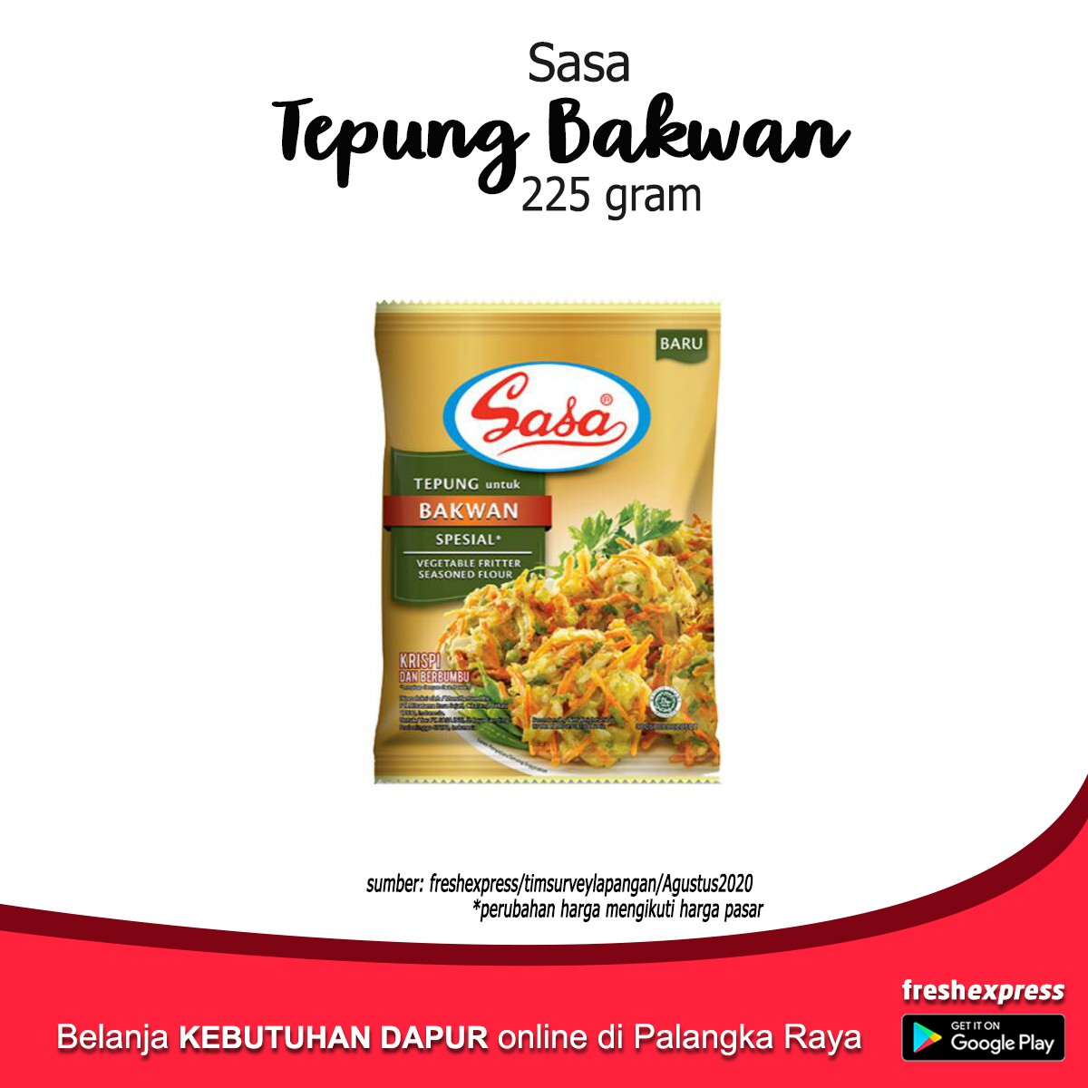 Sasa Tepung Bakwan 225 Gram