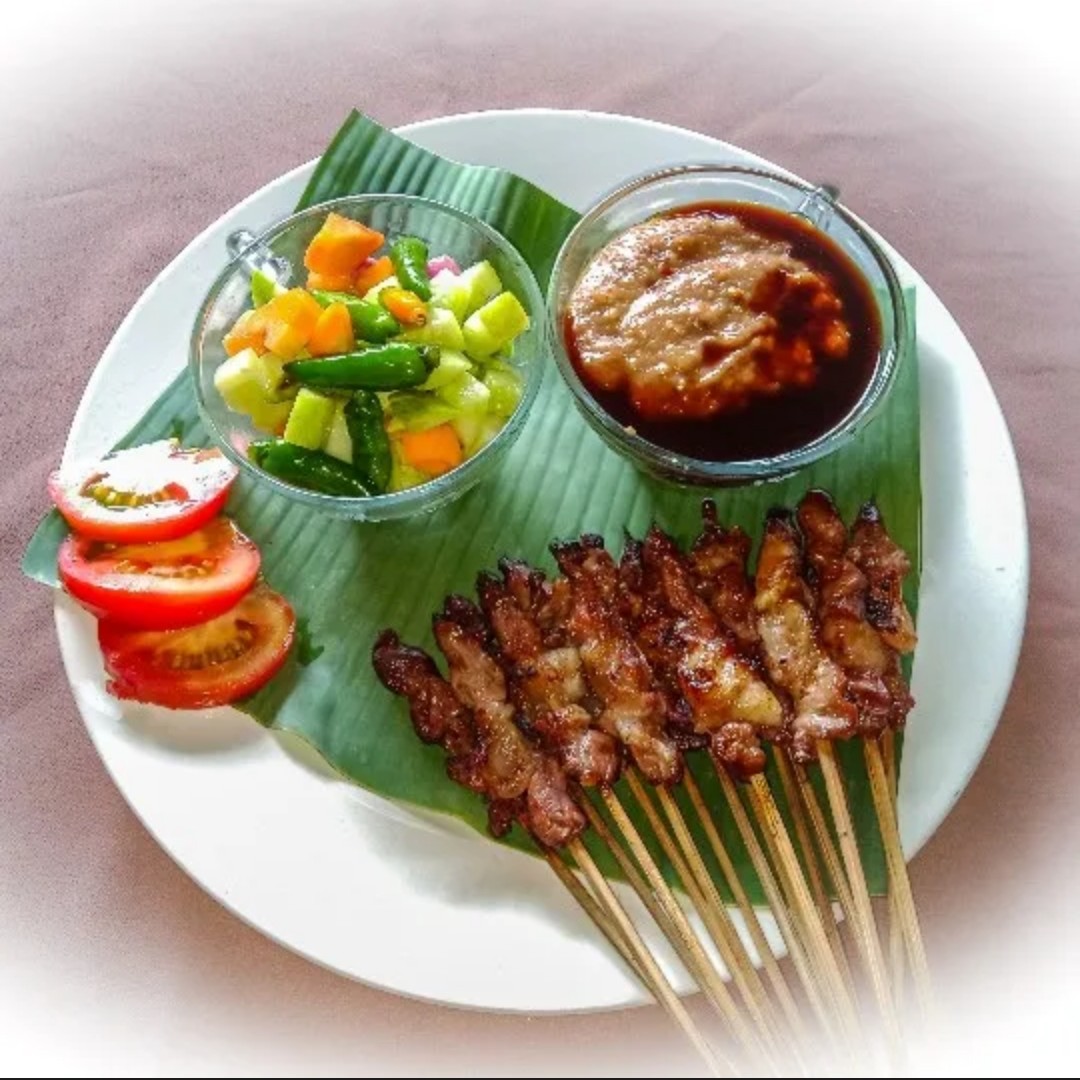 Sate  Kambing Isi 10