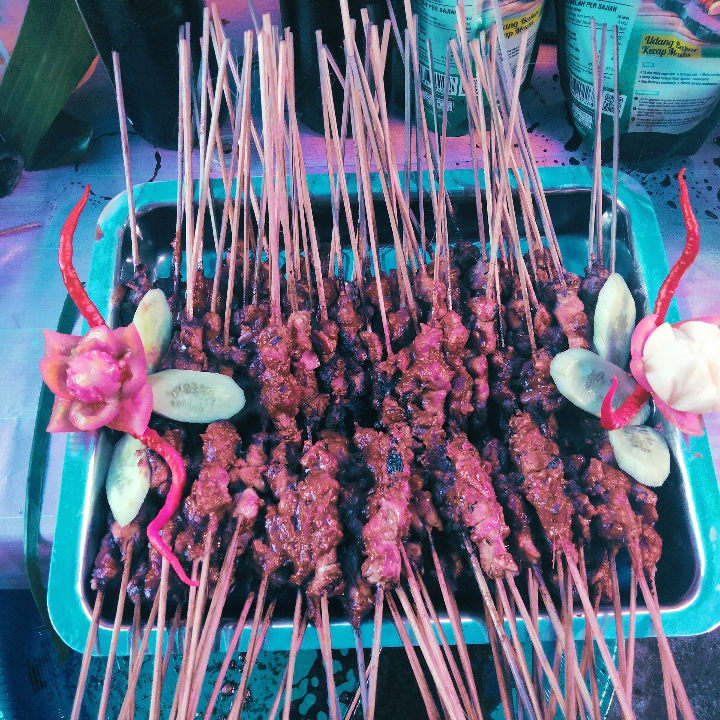 Sate Ayam  Tanpa Nasi