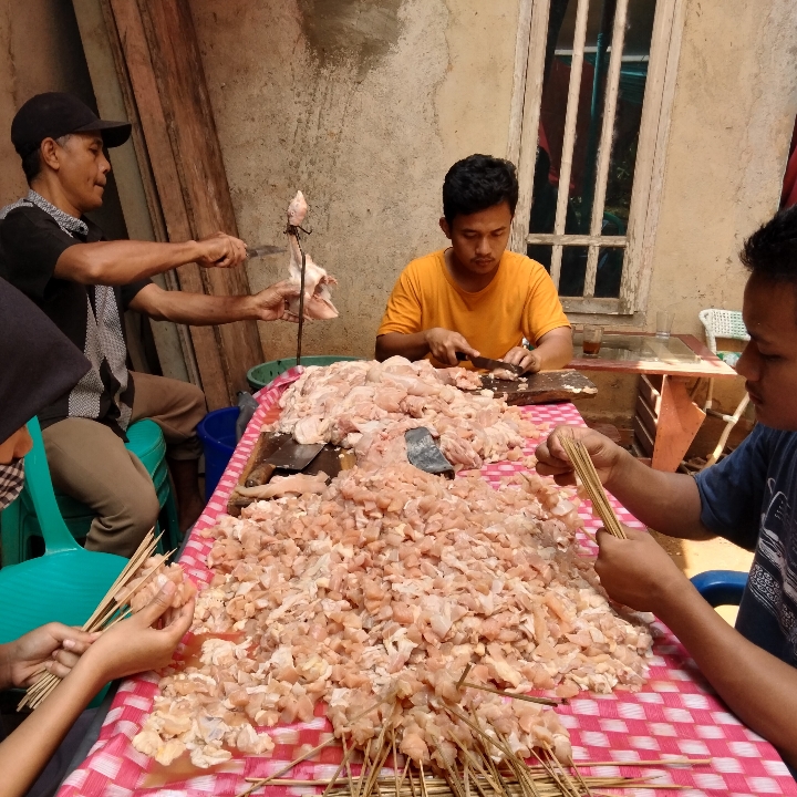 Sate Ayam Bakal Acara Rumahan 2