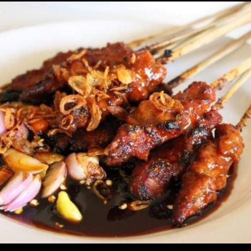 Sate Ayam Bumbu Kacang Atau Kecap