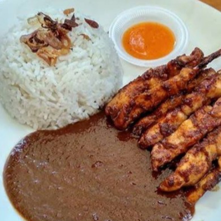 Sate Ayam Nasi