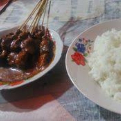 Sate Ayam Nasi