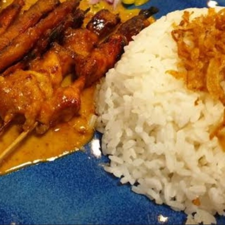 Sate Ayam Nasi