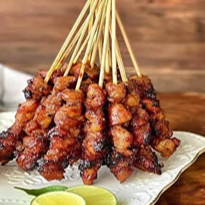 Sate Ayam Plus Nasi