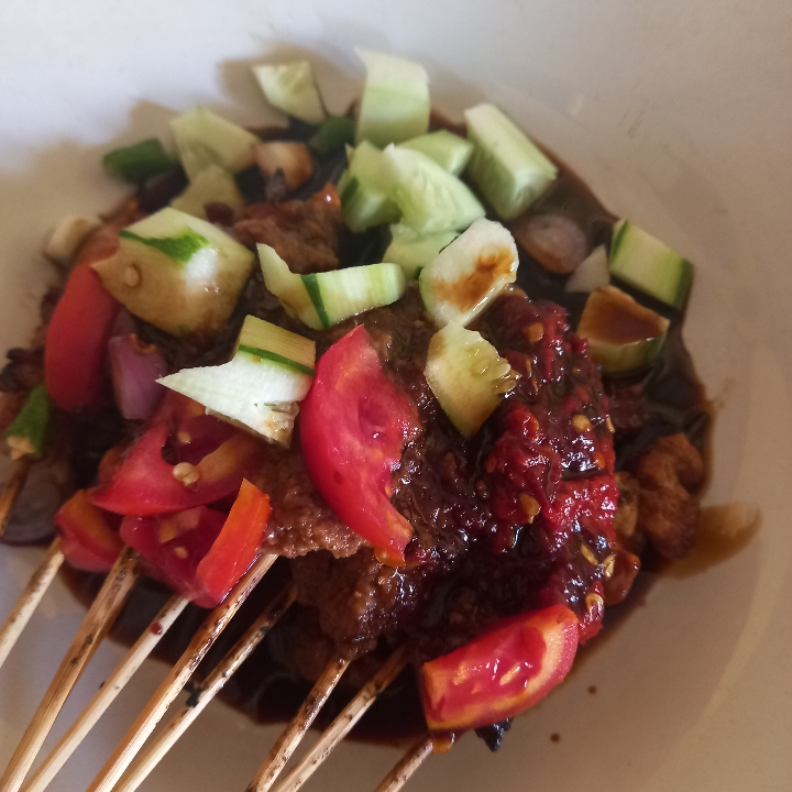 Sate Ayam tanpa Nasi