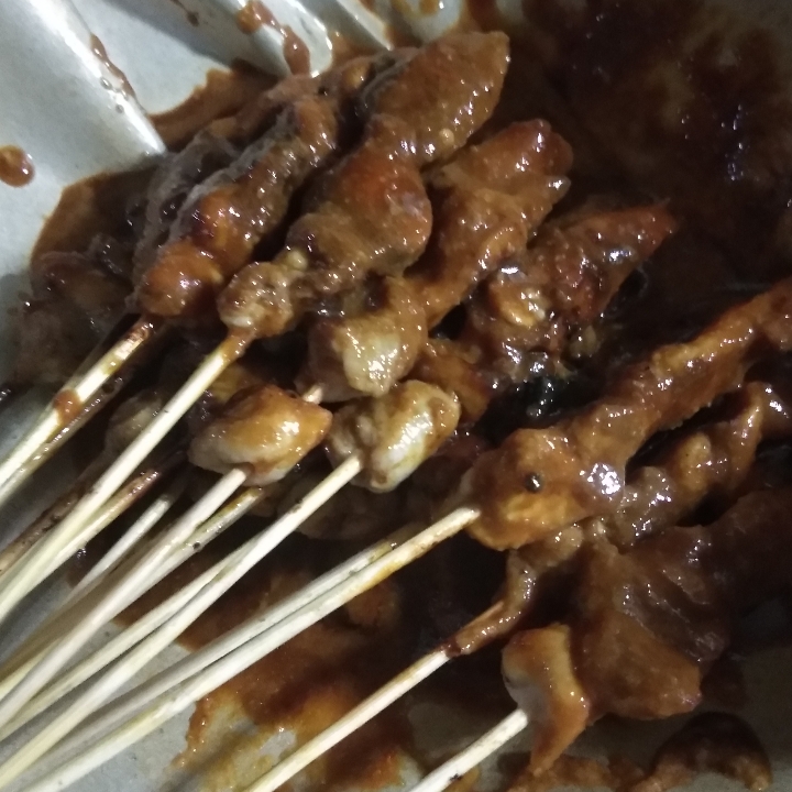 Sate Kambing bumbu kacang 
