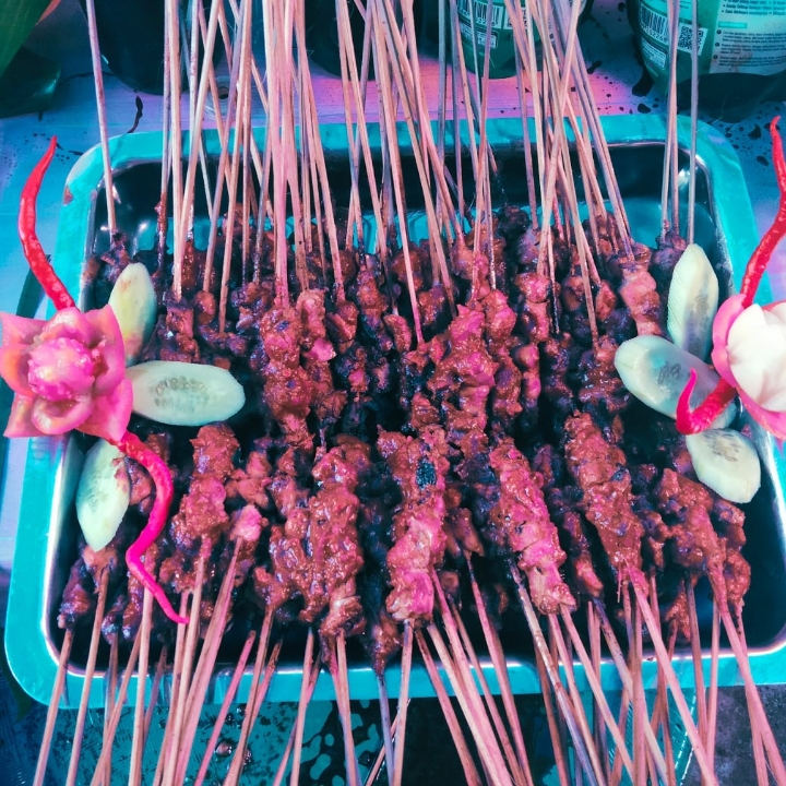 Sate Kambing Plus Nasi