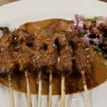 Sate Sapi Setengah Porsi