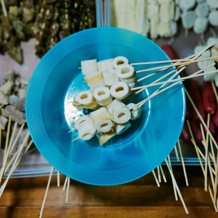 Sate Seafood Cumi