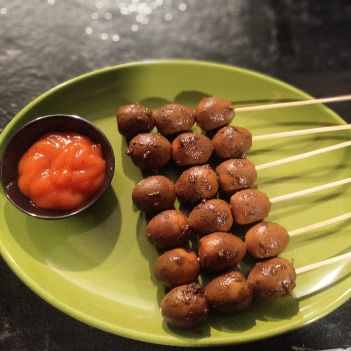 Sate Telur Puyu Per Tusuk