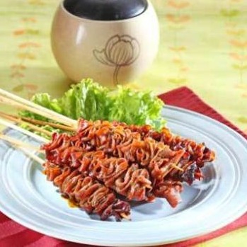 Sate Usus Goreng Or Bakar