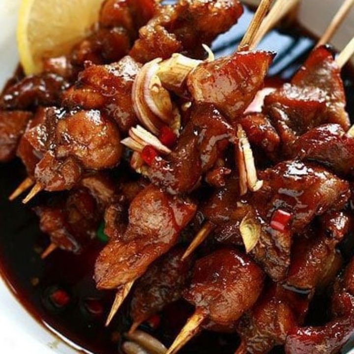 Sate ayam bumbu kecap