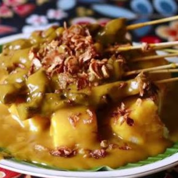 Sate lembu 10 tusuk