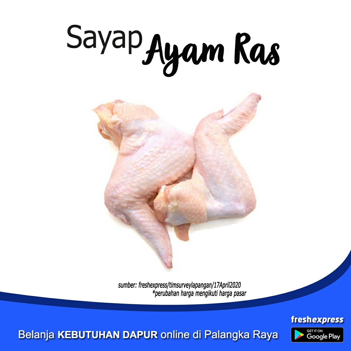 Sayap Ayam Ras - 1Kg