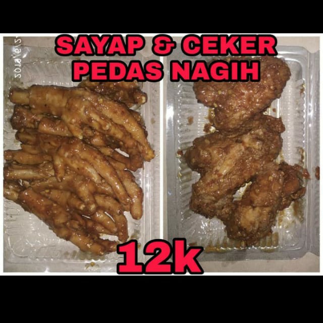 Sayap Dan ceker pedas Nagih