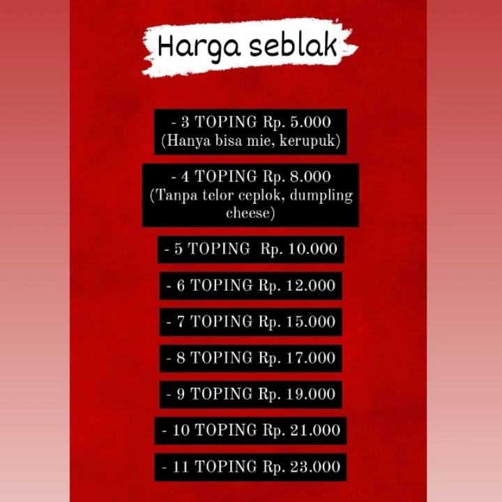 Seblak 3 Toping  2
