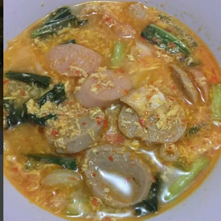 Seblak Bakso Dan Sosis