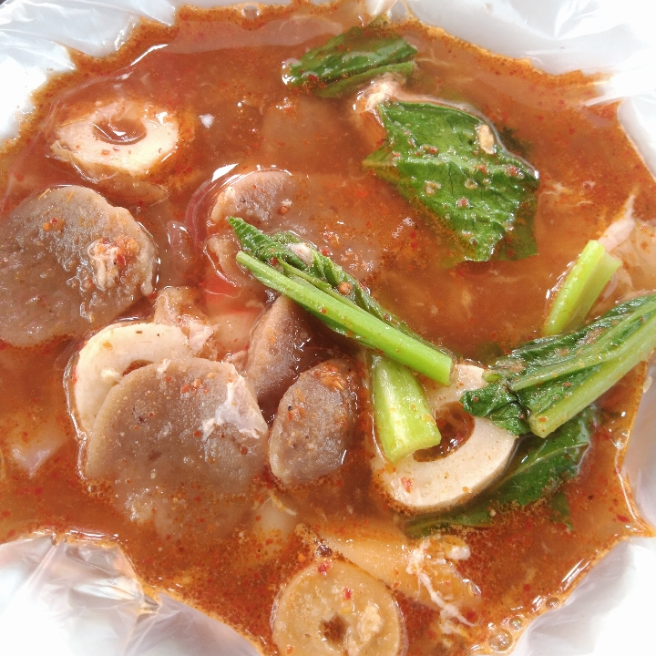 Seblak Bakso Sosis Chikuwa