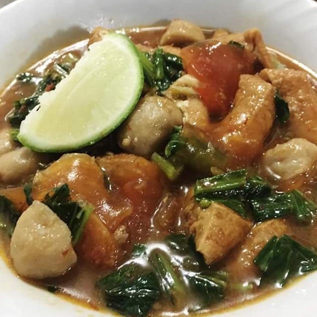 Seblak Baso Tahu Kerupuk