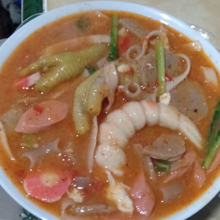 Seblak Ceker  Udang 