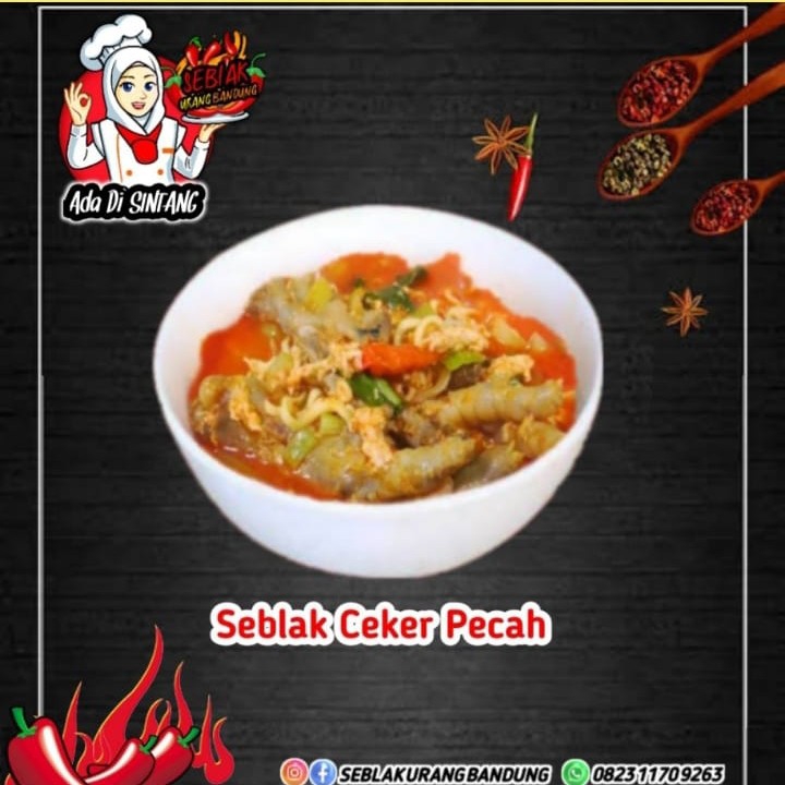Seblak Ceker Pecah