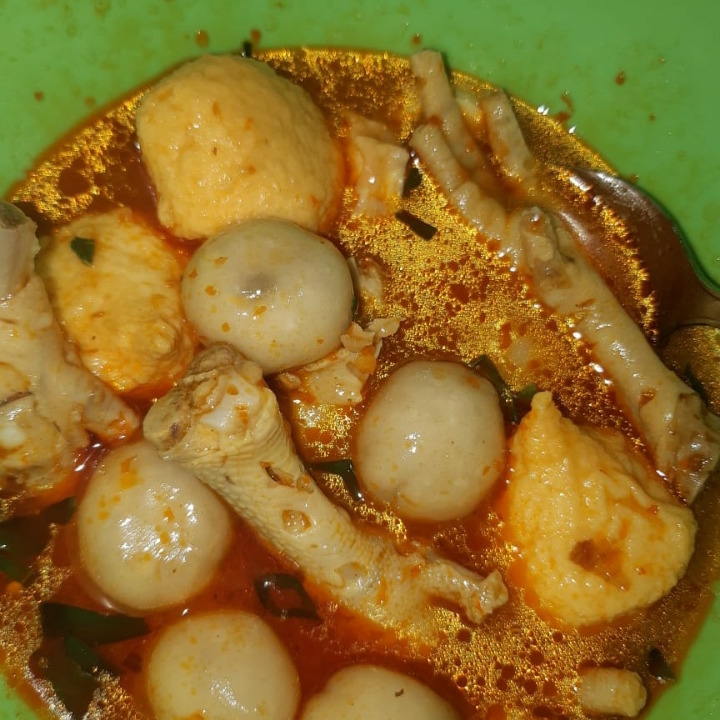 Seblak Ceker Seafood Bacil