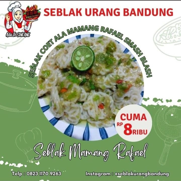 Seblak Coet Mamang Rafael