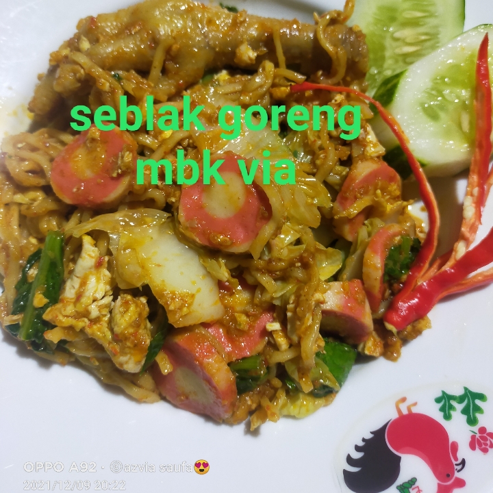 Seblak Goreng Ceker