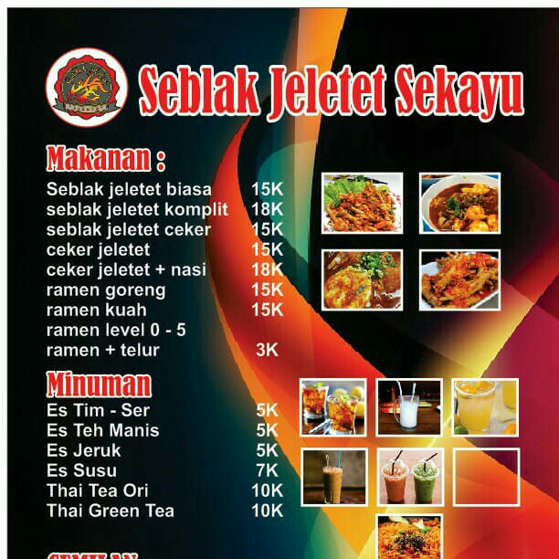 Seblak Jeletet Sekayu