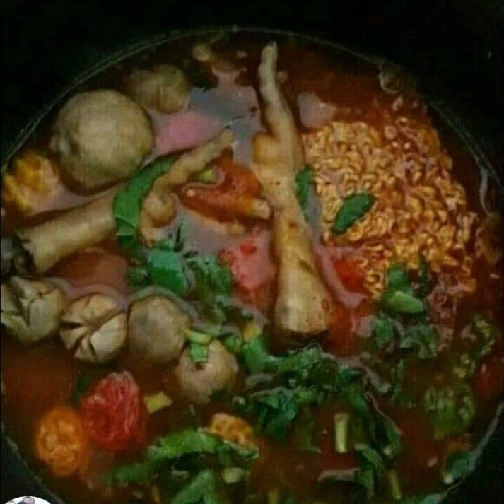 Seblak Jeletot Baso Ceker